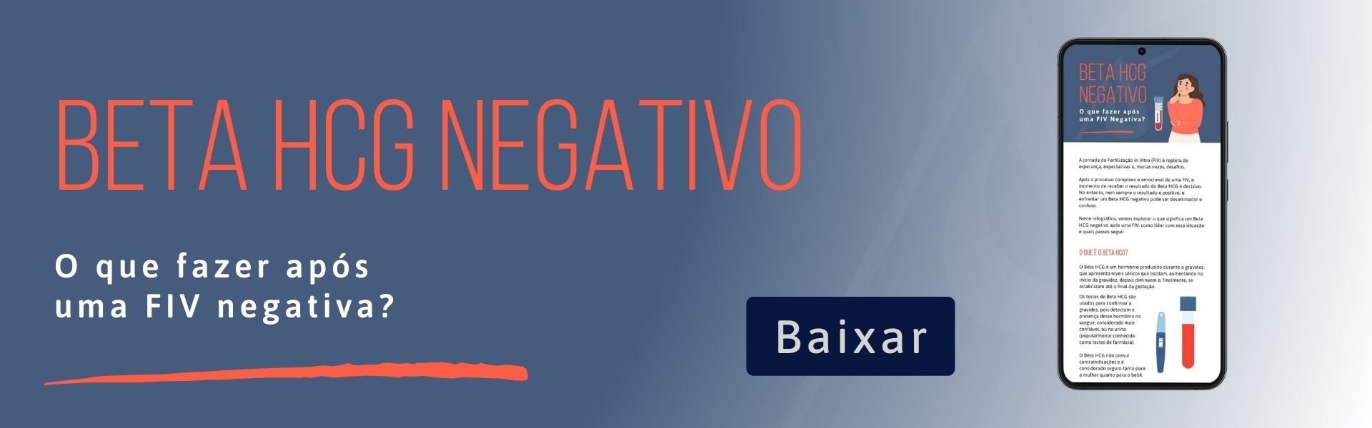 baixe o infografico sobre beta hcg negativo